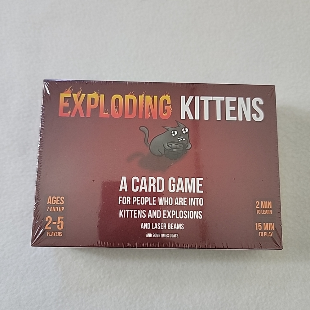 EXPLODING KITTENS Card Game - EKG-ORG1-1